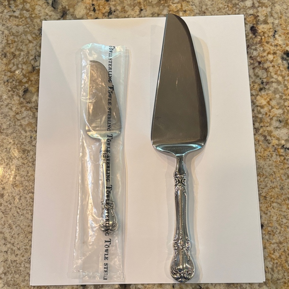 Towle Sterling “Old Master” Pie Spatula and Pastry Server (sealed in bag)
